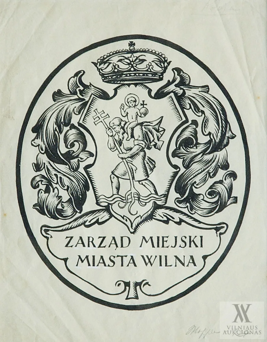 Jurgis Hopenas (Jerzy Hoppen) – Vilniaus miesto herbas
