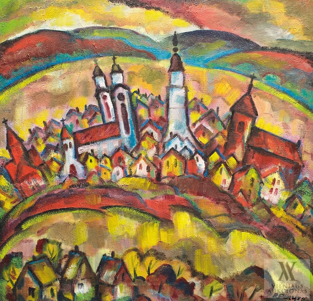Pranciškus (Pranas) Porutis – Kauno panorama