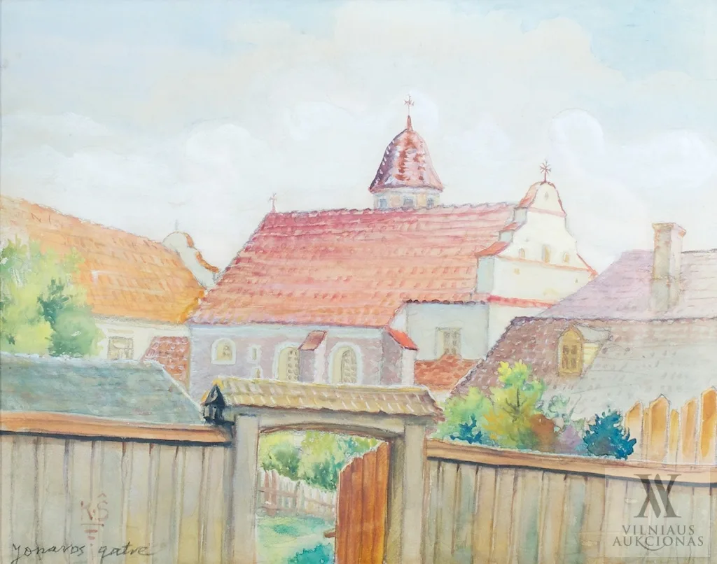 Kazys Šimonis – Kaunas, Jonavos gatvė