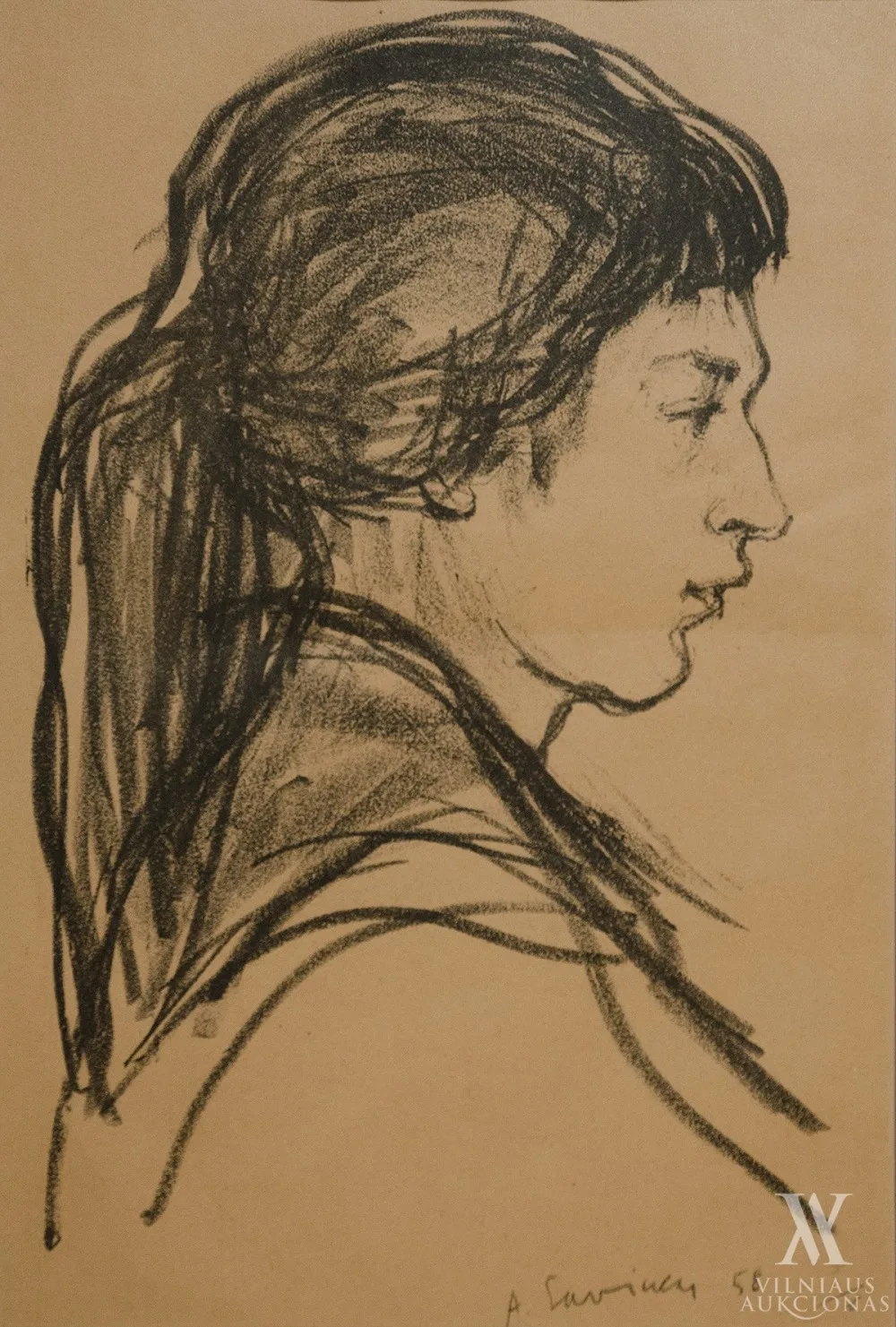 Augustinas Savickas – Dailininkė iš Marselio