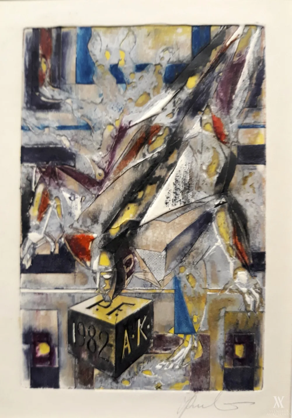 Antanas Kmieliauskas – Ex libris P.F. 1982