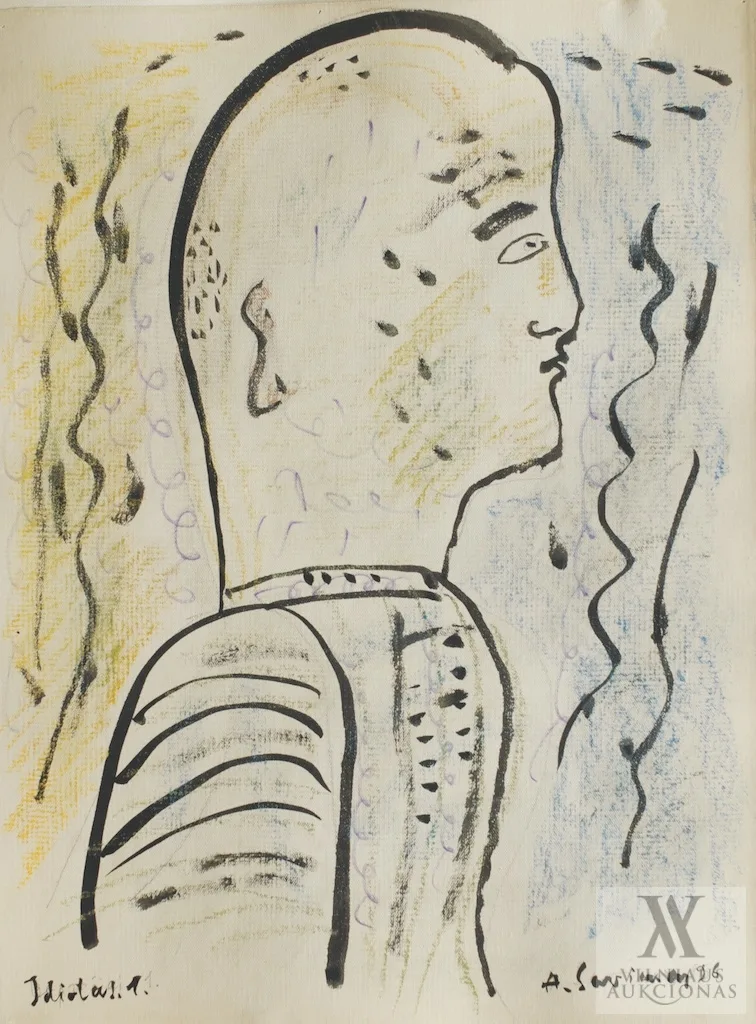 Augustinas Savickas – Ciklas „Idiotai”, 15 vnt.