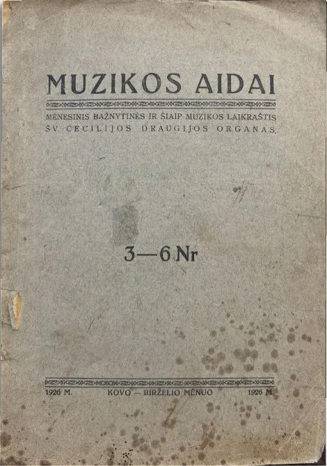 Muzikos aidai / 3–6 Nr 