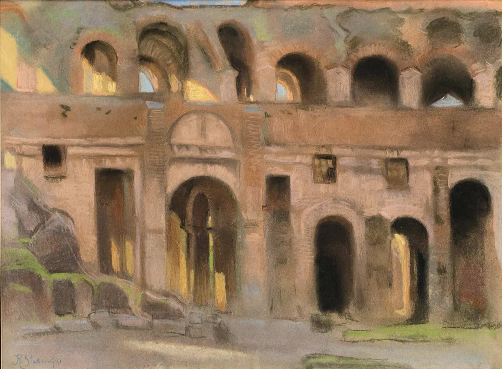 Kazimieras Stabrauskas (Kazimierz Stabrowski) – Romos Koliziejus, vidus