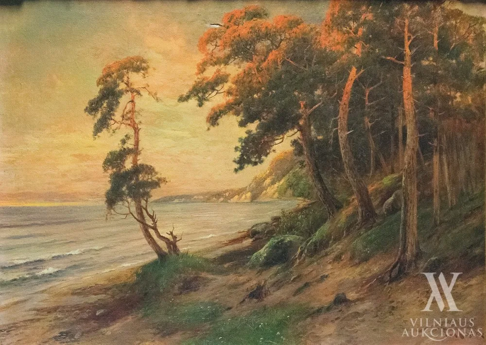 Friedrich Nath – Kuršių Nerijos peizažas