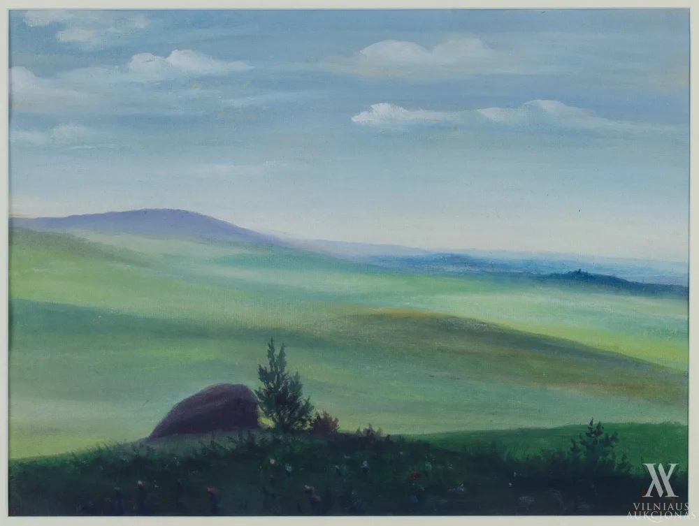 Kazys Šimonis – Peizažas