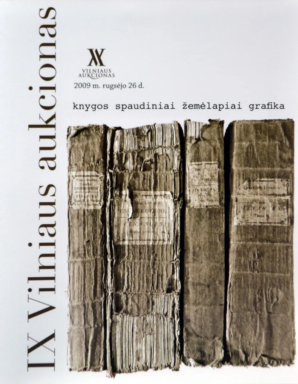 VILNIAUS AUKCIONO KATALOGAS Nr. IX