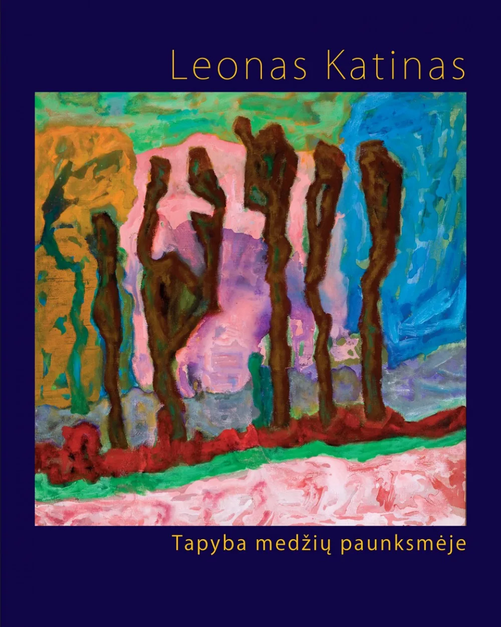 Leonas Katinas  | Tapyba medžių paunksmėje