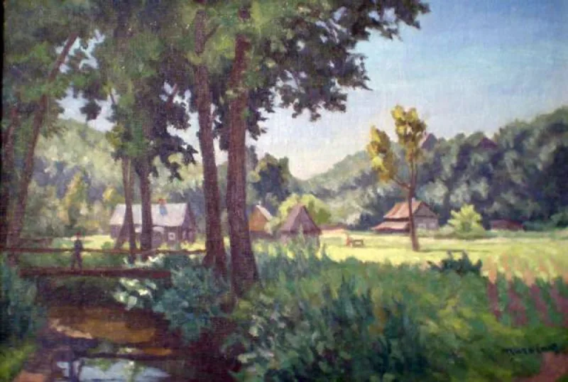 ŽAISOS LIEPTELIS, 1959, drb. ant kart., al., 37 x 62, signuotas