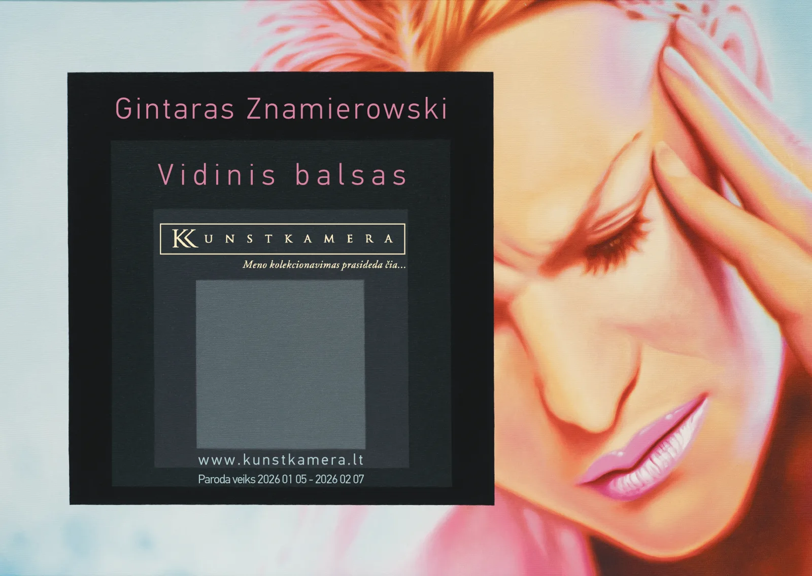 Gintaro Znamierowskio personalinė paroda „Vidinis balsas“