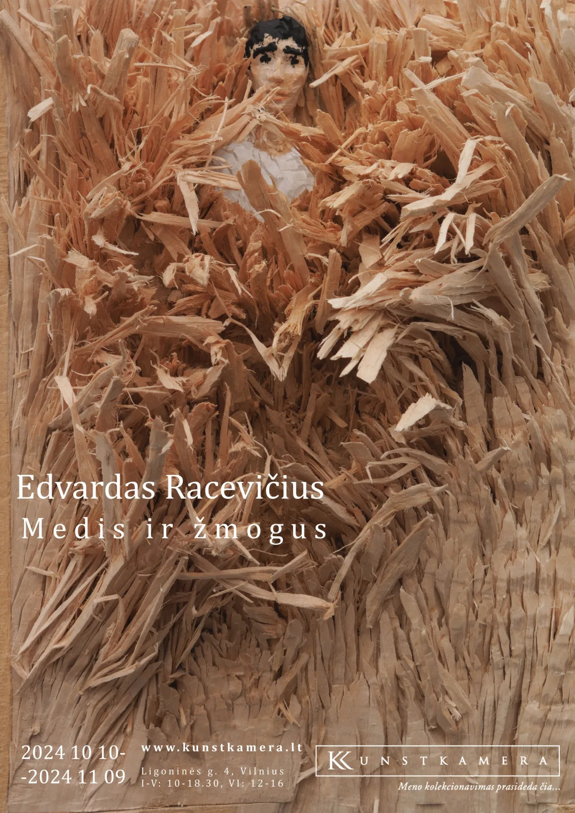 Edvardo Racevičiaus paroda „Medis ir žmogus“ galerijoje "Kunstkamera"